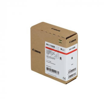 0858C001 // PFI1100R / original CANON Tintenpatrone rot / 0858C001 / 160.00 ml