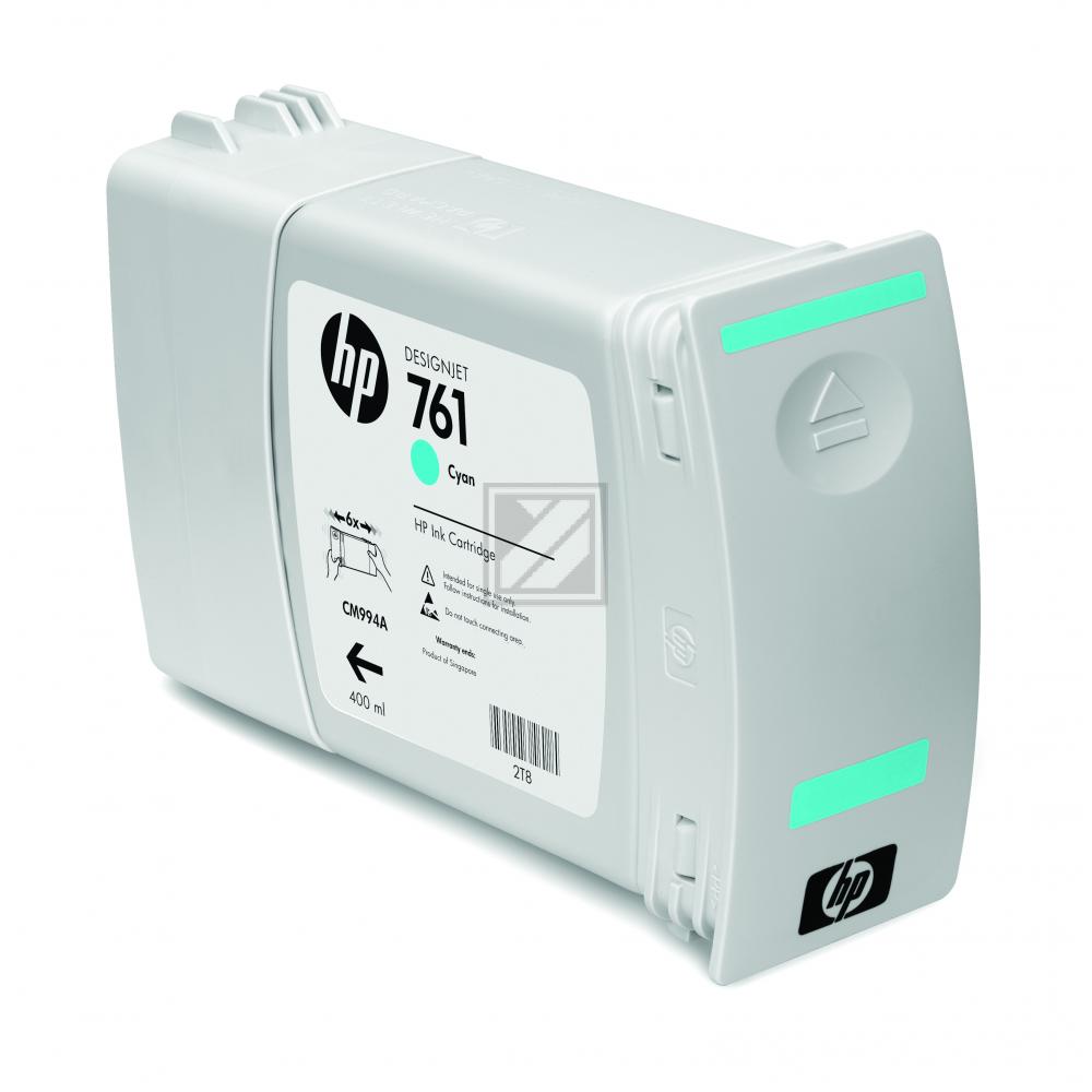 CM994A // 761 / cyan / original HP Tintenpatrone cyan / CM994A / 400.00 ml