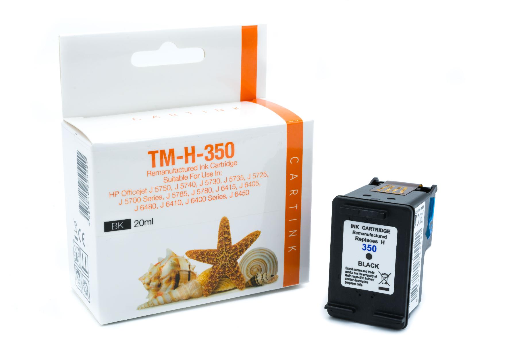 Refill Tinte Black für HP / CB335EE / 20ml