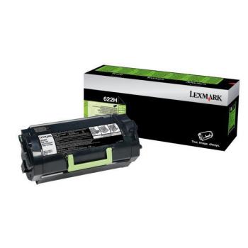 62D2H0E // 622H / original LEXMARK Toner schwarz / 62D2H0E / 25000 S.