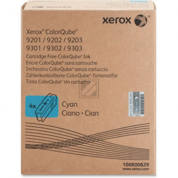 108R00833 / cyan / original XEROX Festtinte in ColorStix / 108R00833 / 9250 S.