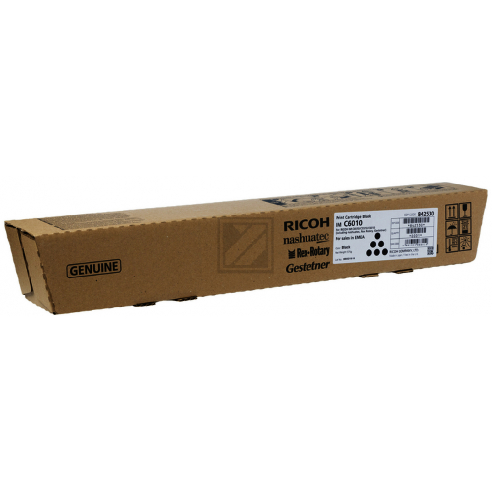 842530 / schwarz / original RICOH Toner schwarz / 842530 / 42000 S.
