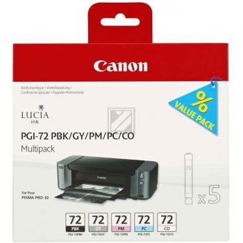 6403B007 // PGI72 / original CANON Tintenpatrone MultiPack / 6403B007