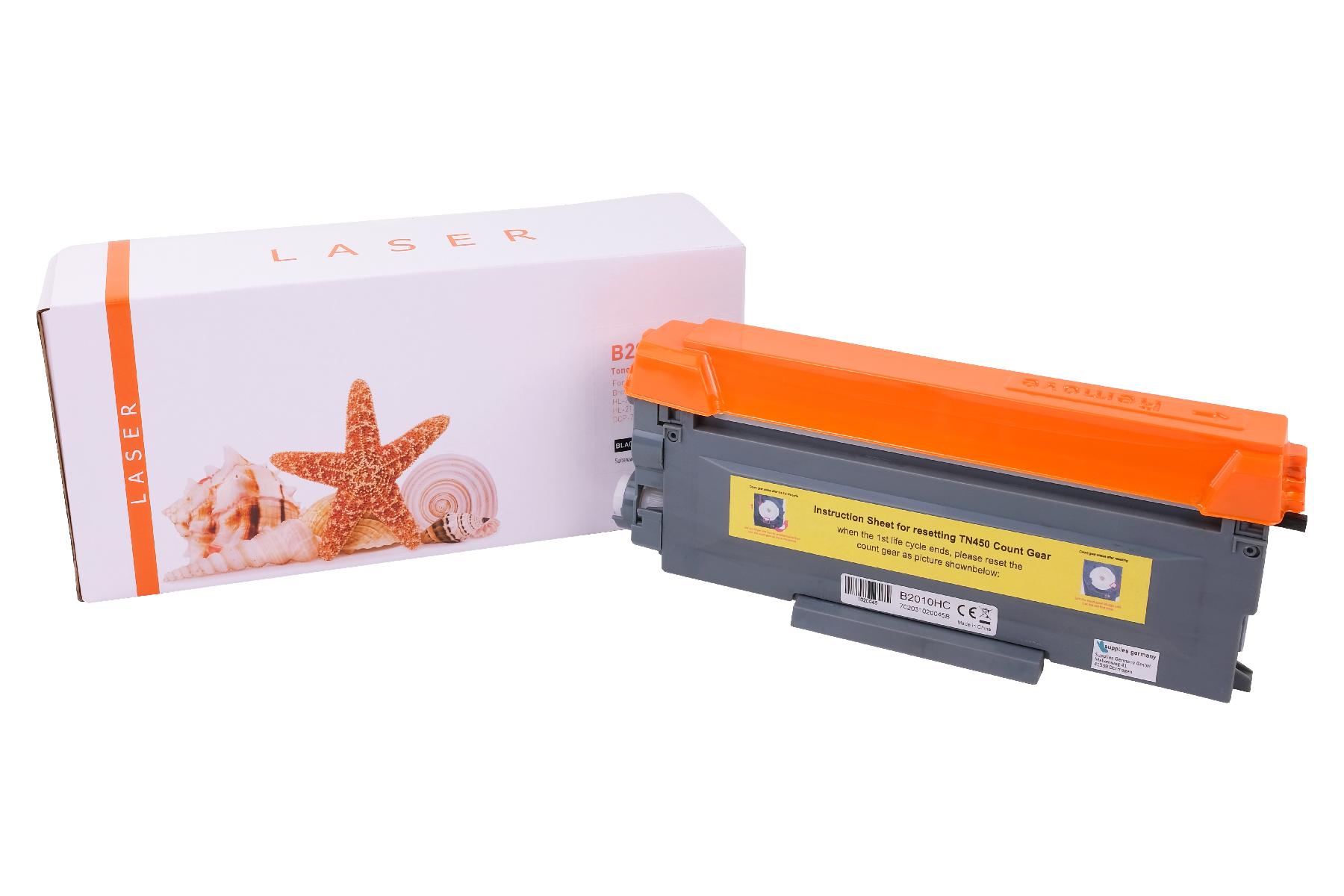 Alternativ Toner Black für Brother  / TN2010HC / 5.200 Seiten