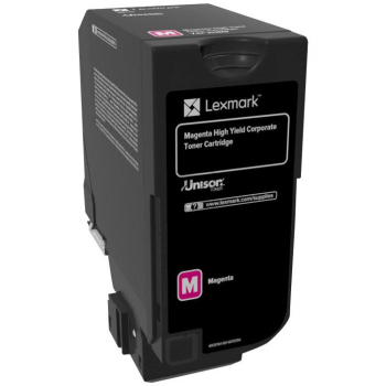 74C2SM0 / magenta / original LEXMARK Toner magenta / 74C2SM0 / 7000 S.
