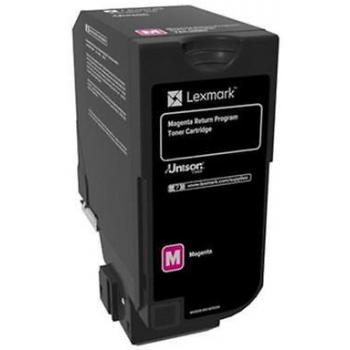 74C0S30 / magenta / original LEXMARK Toner magenta / 74C0S30 / 7000 S.