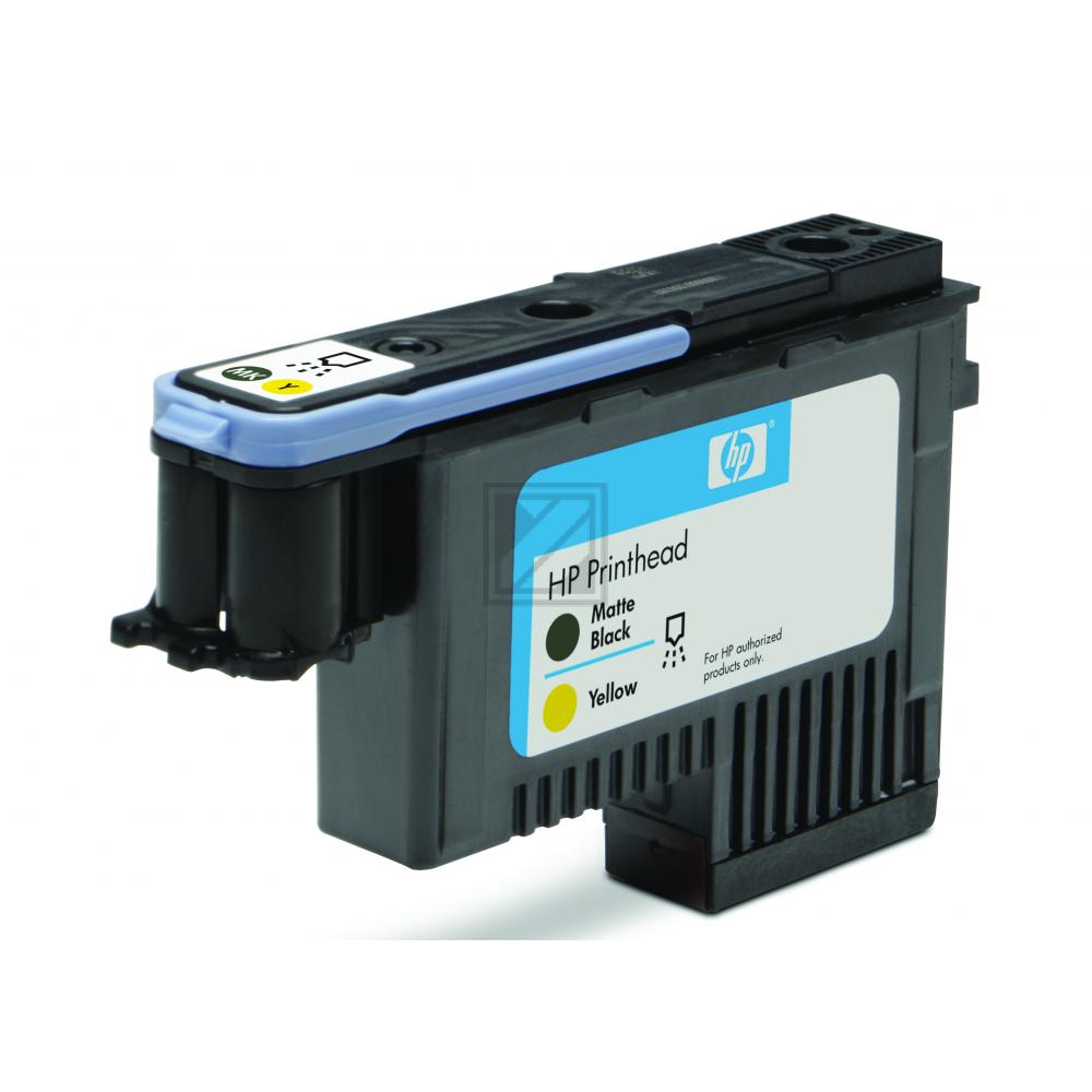 C9384A // 72 / schwarz / original HP Druckkopf schwarz matt / C9384A