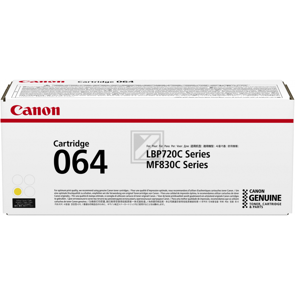 4931C001 // 064 / original CANON Toner gelb / 4931C001 / 5000 S.