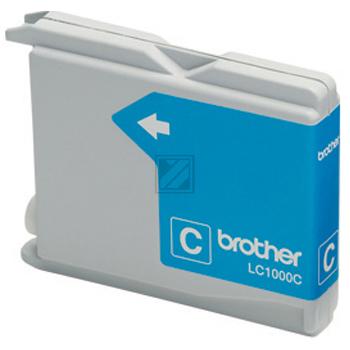 LC1000C / cyan / original BROTHER Tintenpatrone cyan / LC1000C / 400 S. / 6.50 ml