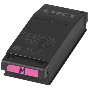 09006128 / magenta / original OKI Toner magenta / 09006128 / 6000 S.