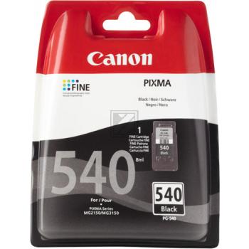 5225B001 // PG540 / schwarz / original CANON Druckkopfpatrone schwarz / 5225B001 / 180 S. / 8.00 ml