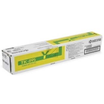 1T02K0ANL0 // TK895Y / gelb / original KYOCERA Toner gelb / 1T02K0ANL0 / 6000 S.