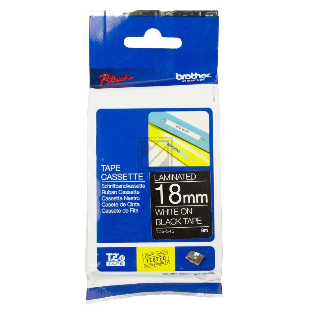 TZE345 / original BROTHER PTouch Farbband / TZE345