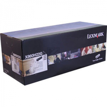 X860H22G / schwarz / original LEXMARK Drum Kit / X860H22G / 48000 S.