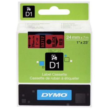 53717 // S0720970 / schwarz / original DYMO DirectLabelEtiketten / 53717