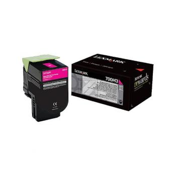70C0H30 // 700H3 / magenta / original LEXMARK Toner magenta / 70C0H30 / 3000 S.