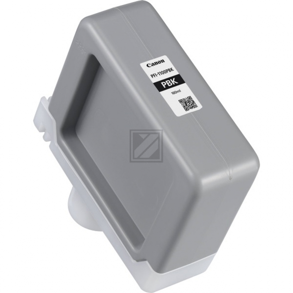 0850C001 // PFI1100PBK / schwarz / original CANON Tintenpatrone schwarz hell / 0850C001 / 160.00 ml