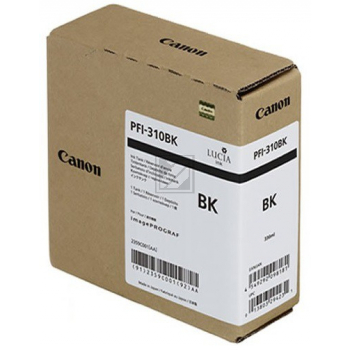 2359C001 // PFI310BK / original CANON Tintenpatrone schwarz / 2359C001 / 330.00 ml