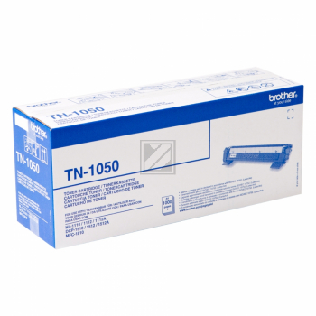 TN1050 / schwarz / original BROTHER Toner schwarz / TN1050 / 1000 S.