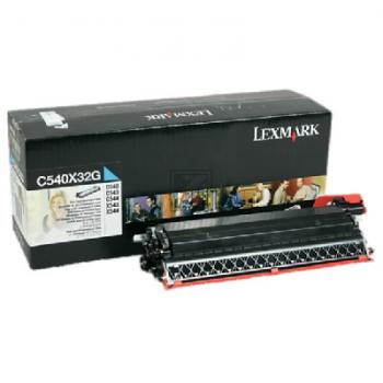 C540X32G / cyan / original LEXMARK Entwicklereinheit / C540X32G / 30000 S.