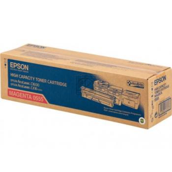 C13S050555 // 0555 / magenta / original EPSON Toner magenta / C13S050555 / 2700 S.