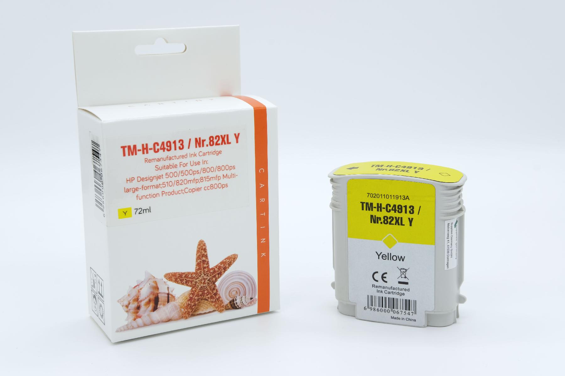 Refill Tinte Yellow für HP / C4913A / 69ml