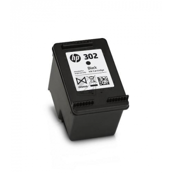 F6U66AE301 // 302 / schwarz / original HP Druckkopfpatrone schwarz / F6U66AE301 / 170 S. / 3.50 ml