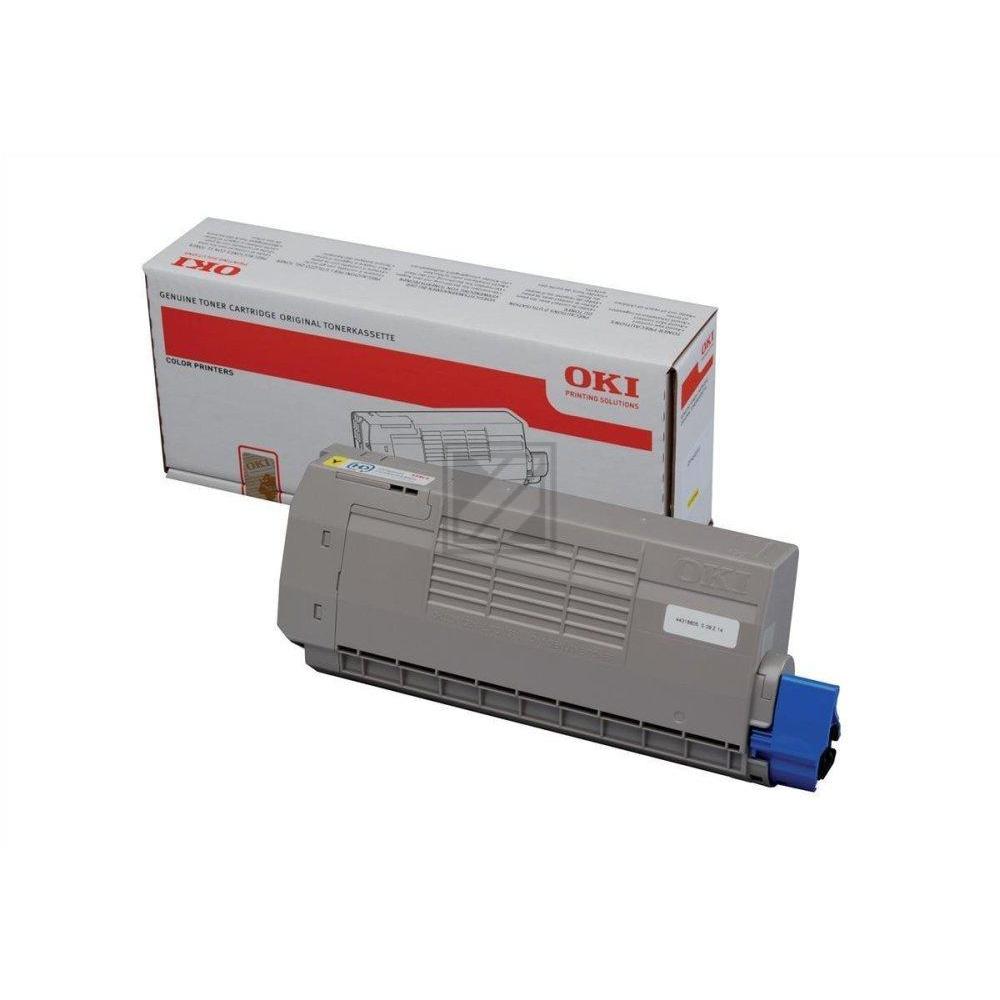 44318605 / gelb / original OKI Toner gelb / 44318605 / 11500 S.