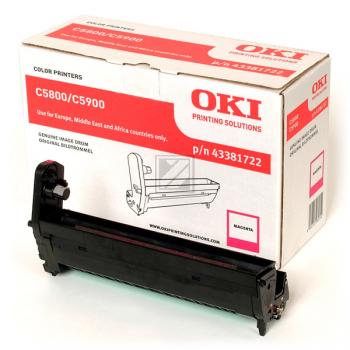 43381722 / magenta / original OKI Drum Kit / 43381722 / 20000 S.