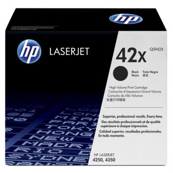 Q5942X // 42X / schwarz / original HP Toner schwarz / Q5942X / 20000 S.