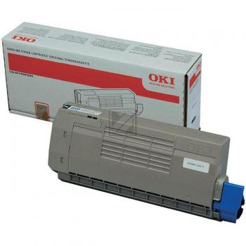 44318608 / schwarz / original OKI Toner schwarz / 44318608 / 11000 S.