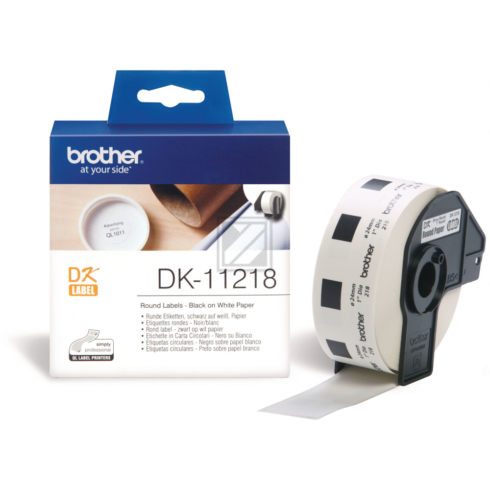 DK11218 / original BROTHER PTouch Etiketten / DK11218