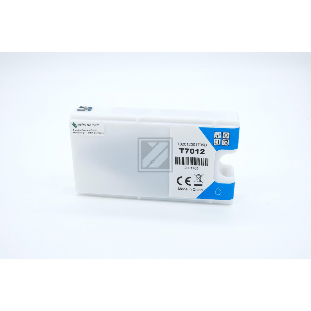Alternativ Tinte Cyan für Epson / C13T70124010 / 34,2ml