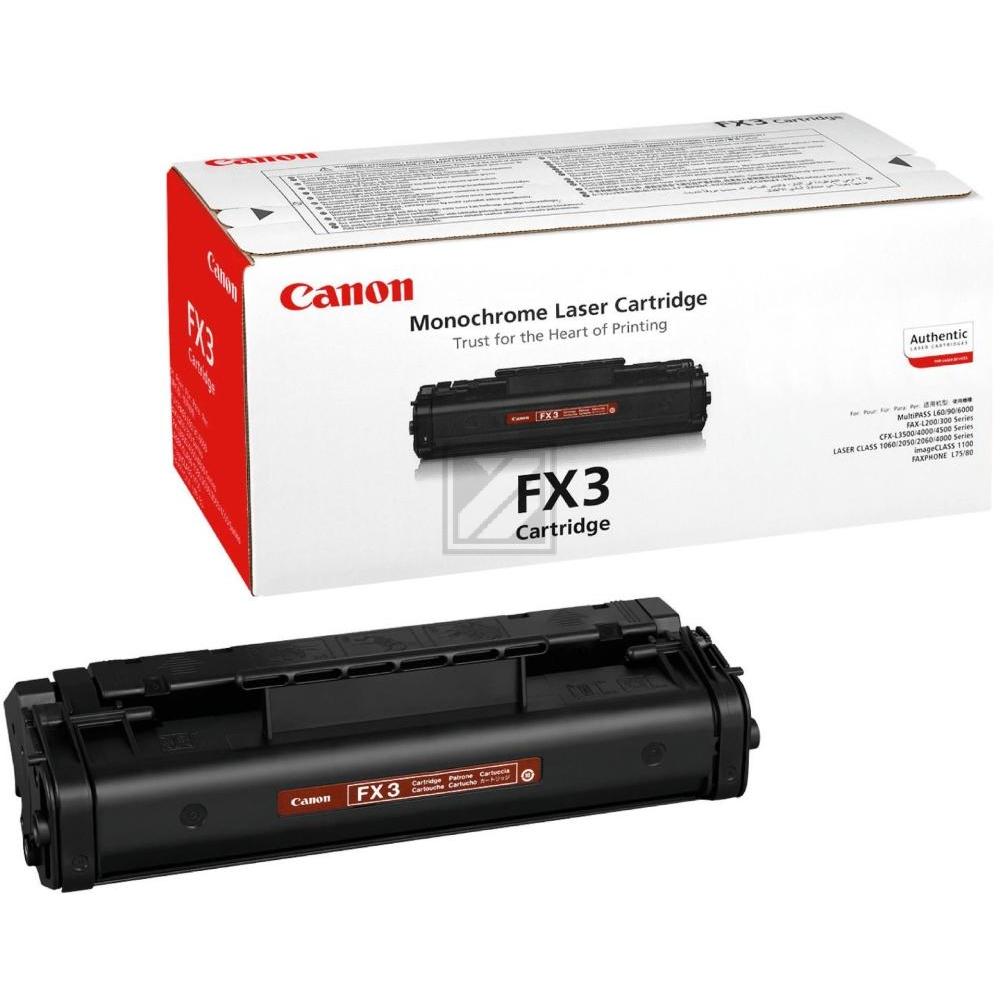 1557A003 // FX3 / schwarz / original CANON Toner schwarz / 1557A003 / 2700 S.