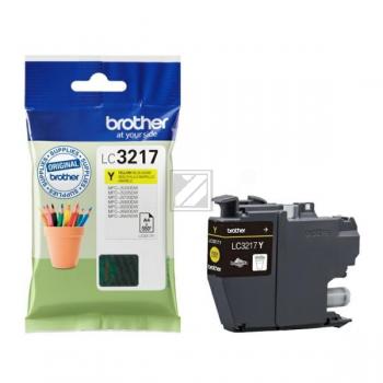 LC3217Y / gelb / original BROTHER Tintenpatrone gelb / LC3217Y / 550 S. / 9.00 ml