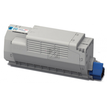 46507515 / cyan / original OKI Toner cyan / 46507515 / 6000 S.