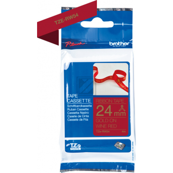 TZERW54 / original BROTHER PTouch Farbband / TZERW54