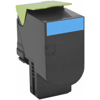 80C2XC0 // 802XC / cyan / original LEXMARK Toner cyan / 80C2XC0 / 4000 S.