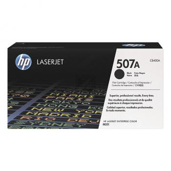 CE400A // 507A / schwarz / original HP Toner schwarz / CE400A / 5500 S.