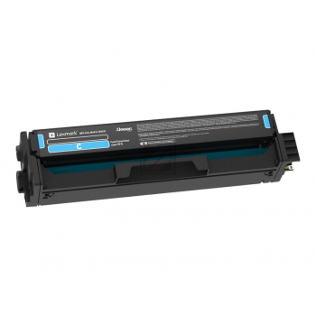 20N0H20 / cyan / original LEXMARK Toner cyan / 20N0H20 / 4500 S.