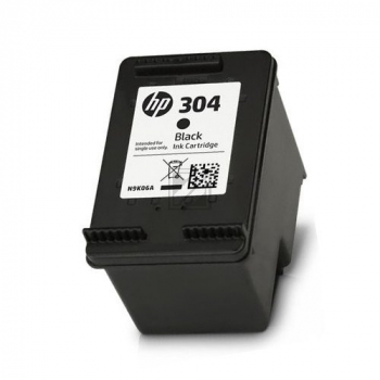 N9K06AE301 // 304 / schwarz / original HP Druckkopfpatrone schwarz / N9K06AE301 / 120 S. / 4.00 ml