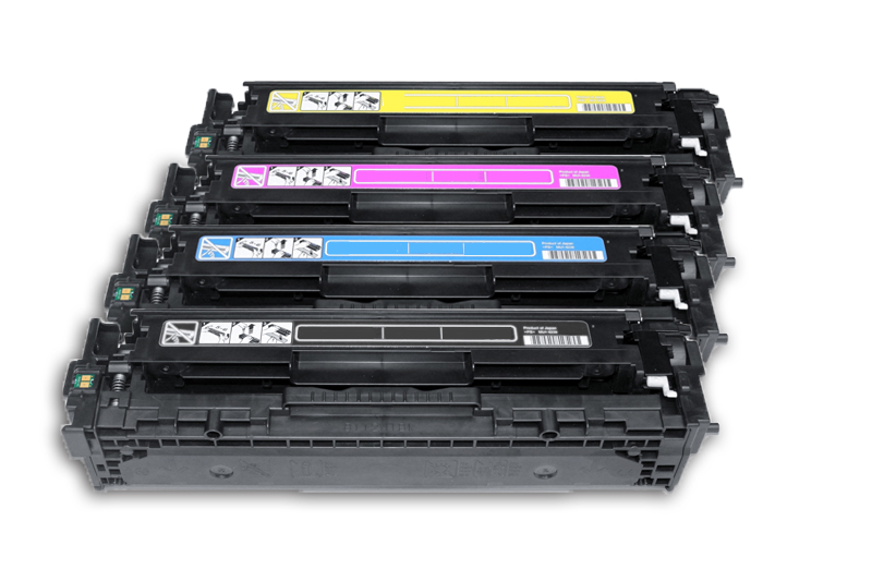 TONCB540KIT Alternativ Toner Rainbowkit für HP / CB540/ BK x2.200Seiten/(CMY)je x1.400 Seiten