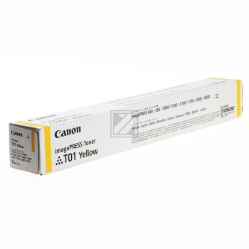 8069B001 // T01 / gelb / original CANON Toner gelb / 8069B001 / 39500 S.