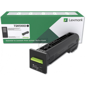 72K2XK0 / schwarz / original LEXMARK Toner schwarz / 72K2XK0 / 33000 S.