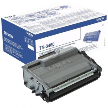 TN3480 / schwarz / original BROTHER Toner schwarz / TN3480 / 8000 S.