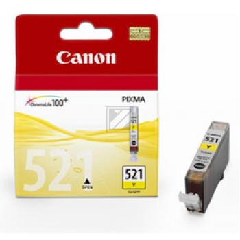 2936B001 // CLI521Y / gelb / original CANON Tintenpatrone gelb / 2936B001 / 477 S. / 9.00 ml