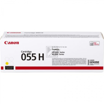 3017C004 // 055H / gelb / original CANON Toner gelb / 3017C004 / 5900 S.