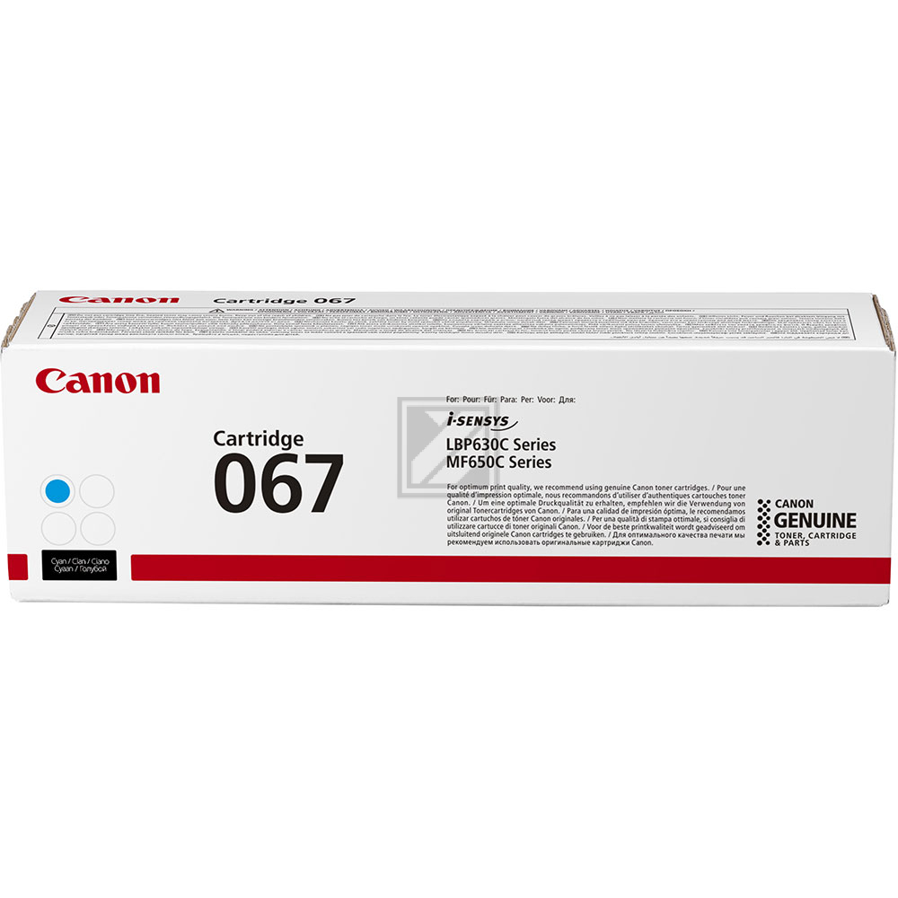 5101C002 // 067 / original CANON Toner cyan / 5101C002 / 1250 S.