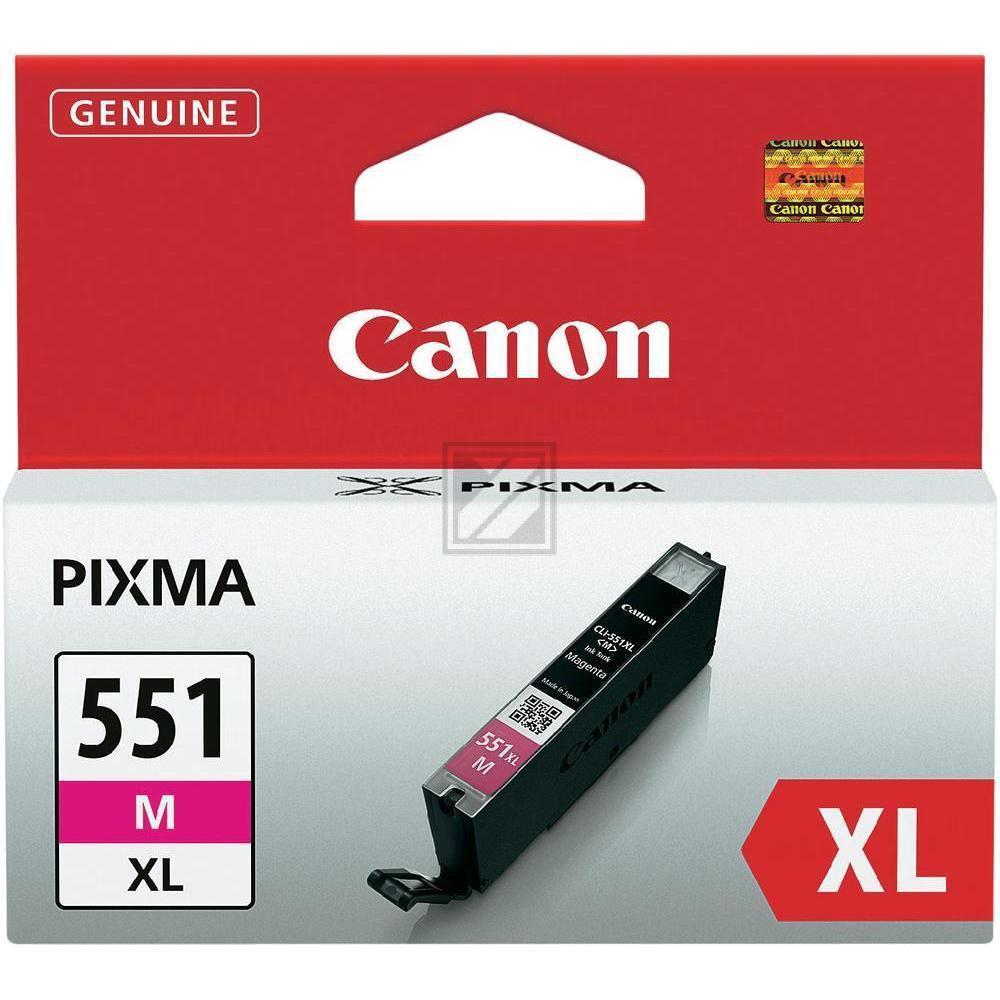 6445B001 // CLI551MXL / magenta / original CANON Tintenpatrone magenta / 6445B001 / 680 S. / 11.00 ml