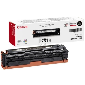 6273B002 // 731H / schwarz / original CANON Toner schwarz / 6273B002 / 2400 S.
